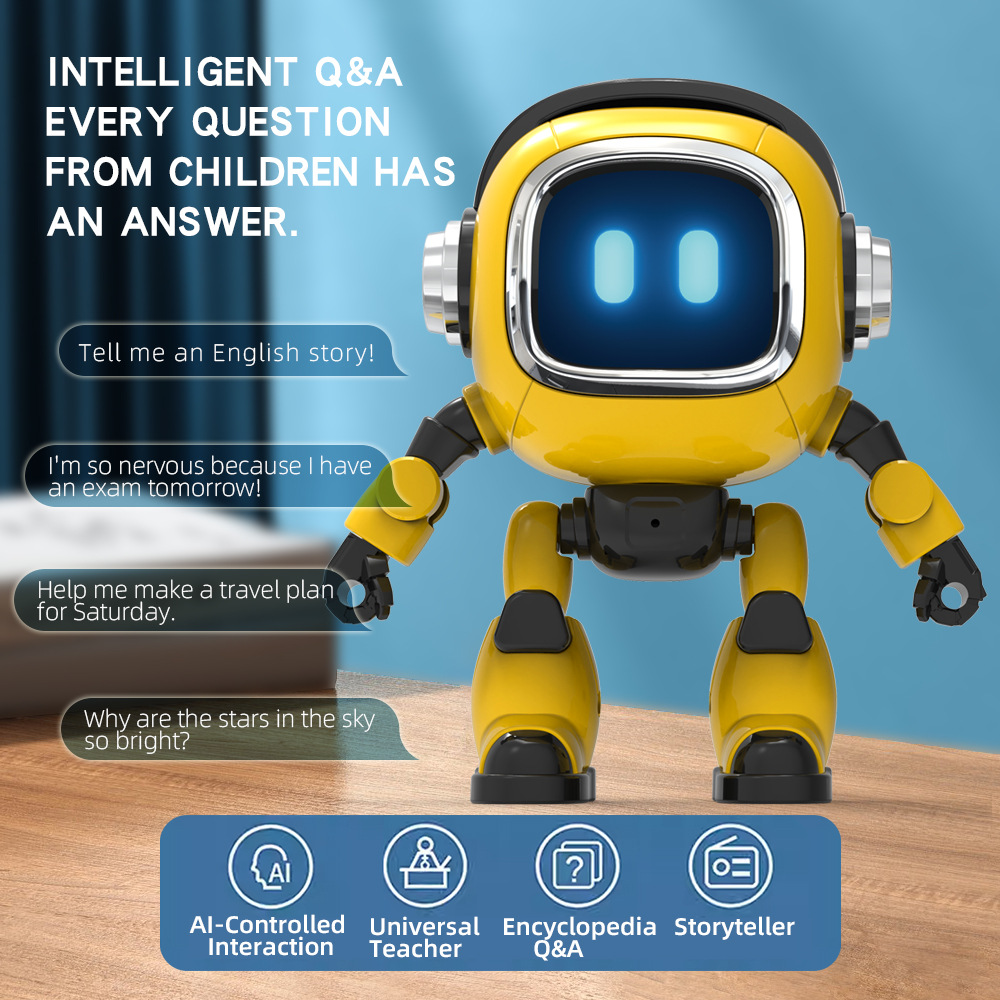 Remote Control Toys - 新しいDeepSeekインテリジェントAI音声コンパニオンロボットRCロボットリモコン玩具 男の子と女の子の誕生日プレゼント