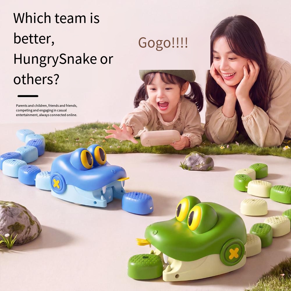 リモコンで操作できる磁石式の蛇のおもちゃ。2人で遊べる対戦ゲ - Educational Toys のレビューと価格