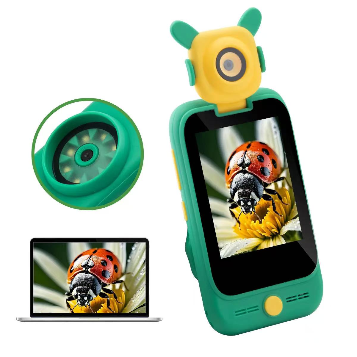 4歳から6歳の子供に適した教育用カメラフォン玩具で、回転式高 - Educational Toys のレビューと価格