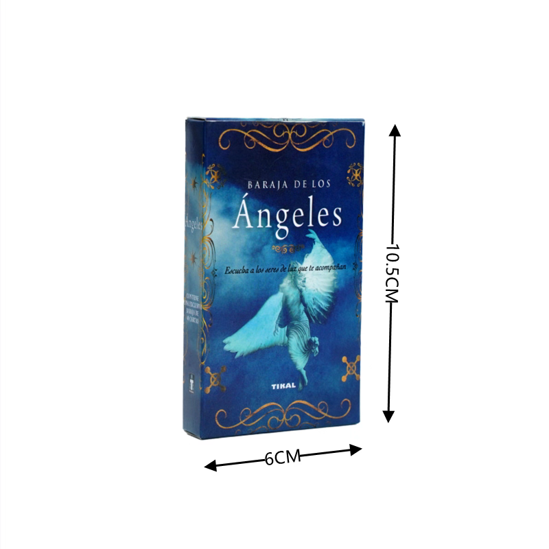 アンヘレス・オラクルカード スペイン語版 40枚組タロットカ - Tarot Cards Deck With Guidebook のレビューと価格