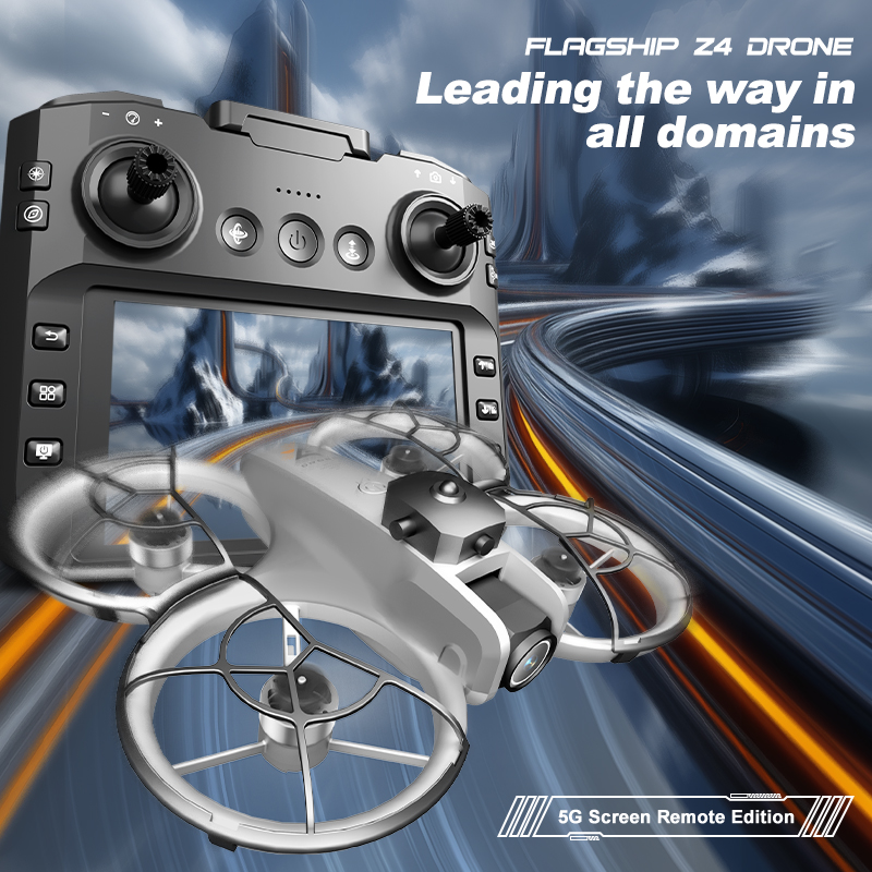 オリジナルZ4ミニ8KデュアルカメラFPVドローン、ヘッドレ - Fpv Brushless Rc Drone 4K のレビューと価格