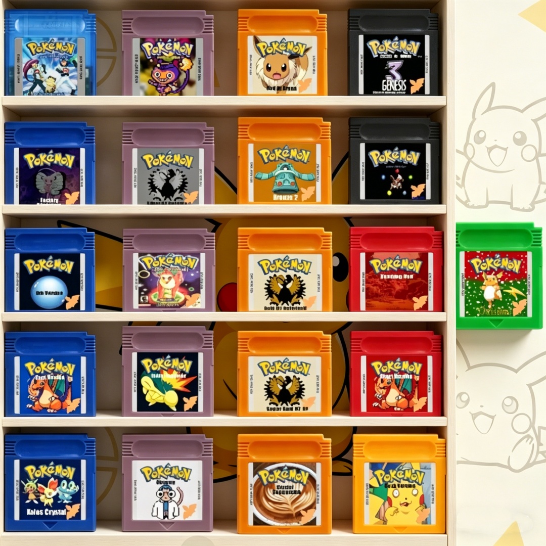 GBC ポケモンシリーズ ゲームカートリッジ ブラック ホワ - Video Games のレビューと価格