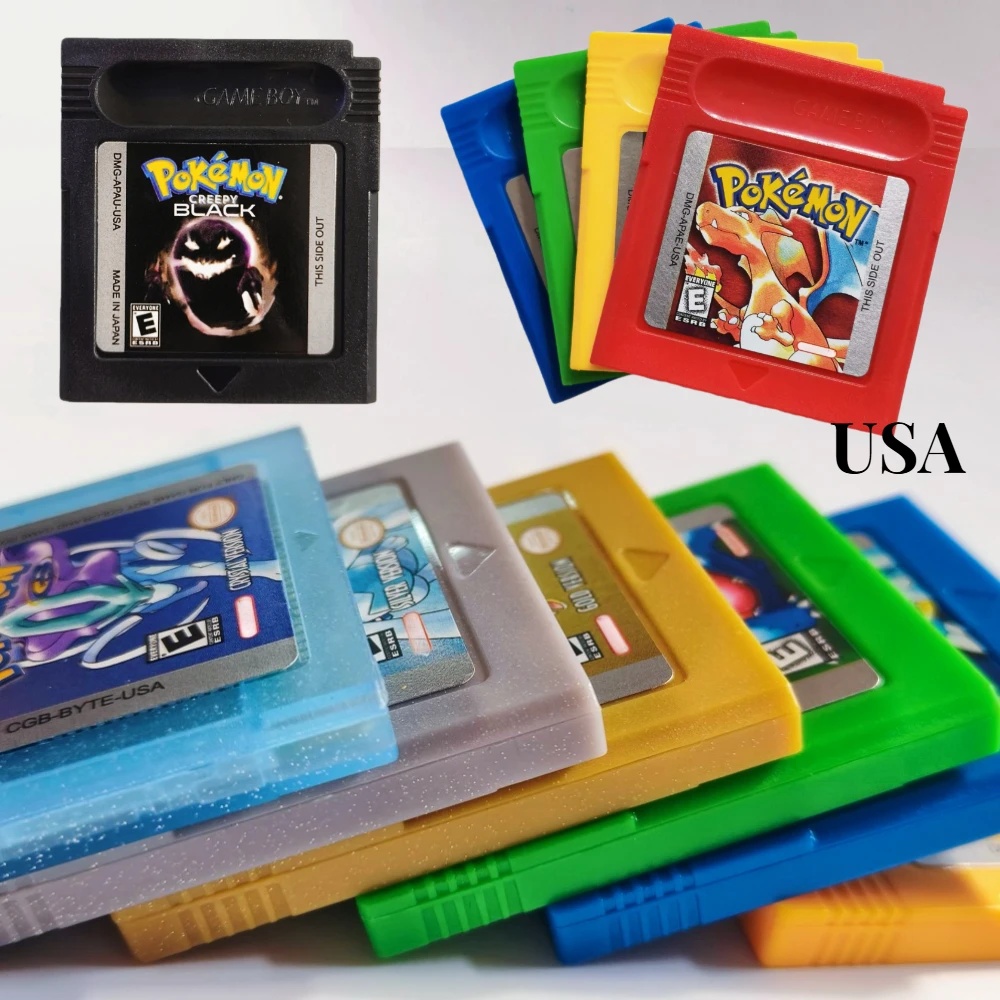 GBC ポケモンシリーズ ゲームカートリッジ ブラック ホワ - Video Games のレビューと価格