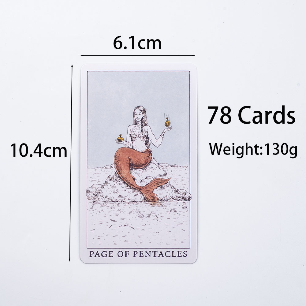 タロットデッキ和風シングルスロットセット,78枚のボードゲー - Tarot Cards Deck With Guidebook のレビューと価格