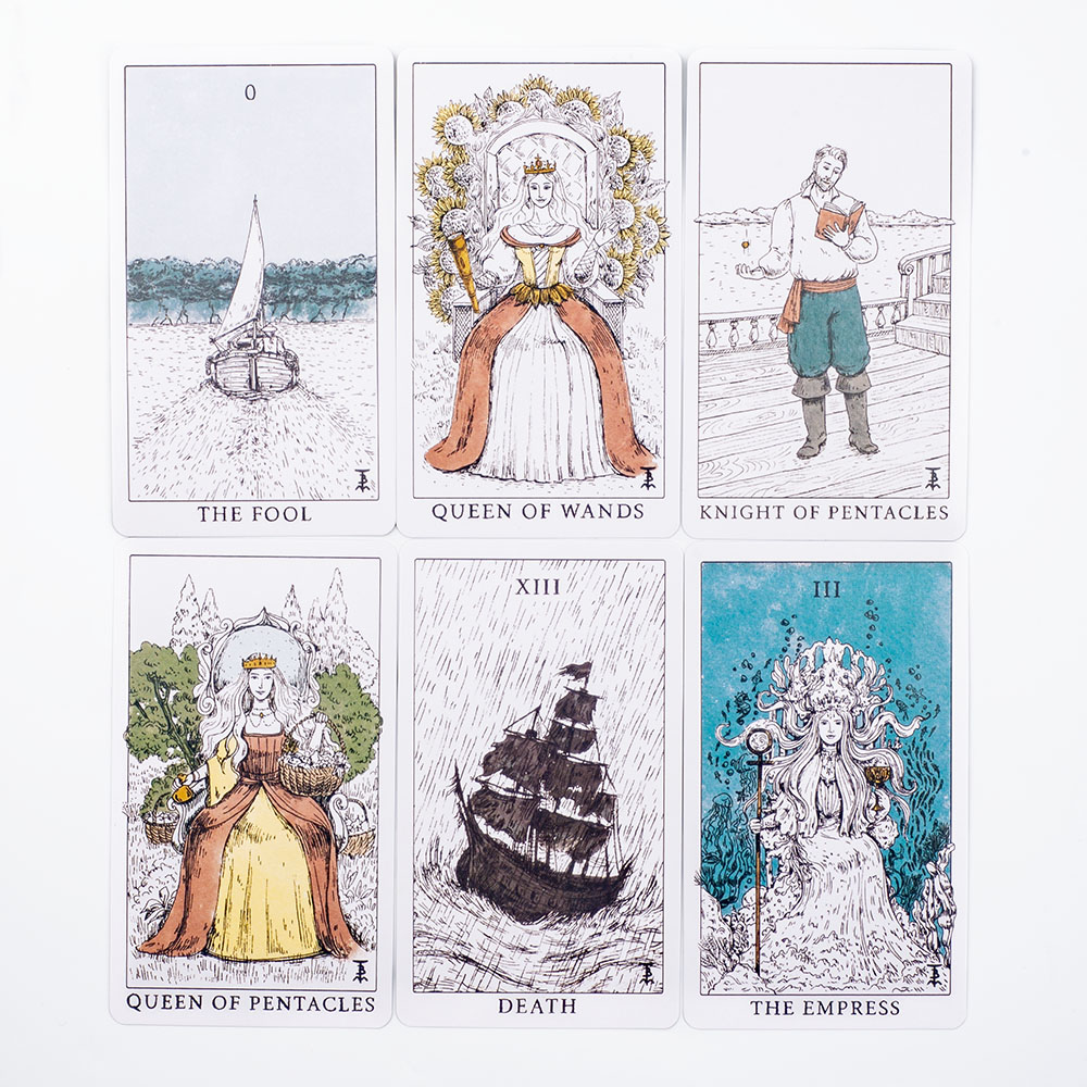 タロットデッキ和風シングルスロットセット,78枚のボードゲー - Tarot Cards Deck With Guidebook のレビューと価格